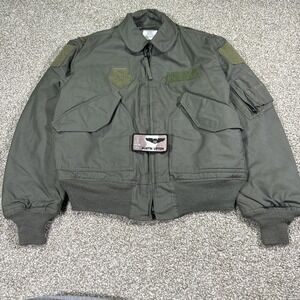 USAF FLIGHT/FLYER WINTER/COLD WEATHER JACKET VALLEY APP FLAME RESISTANT 45/P MED